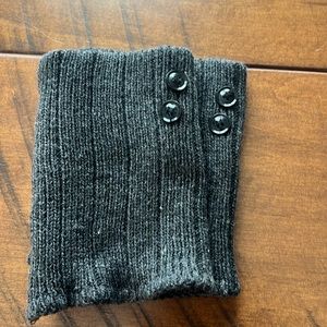 Calf boot cuffs